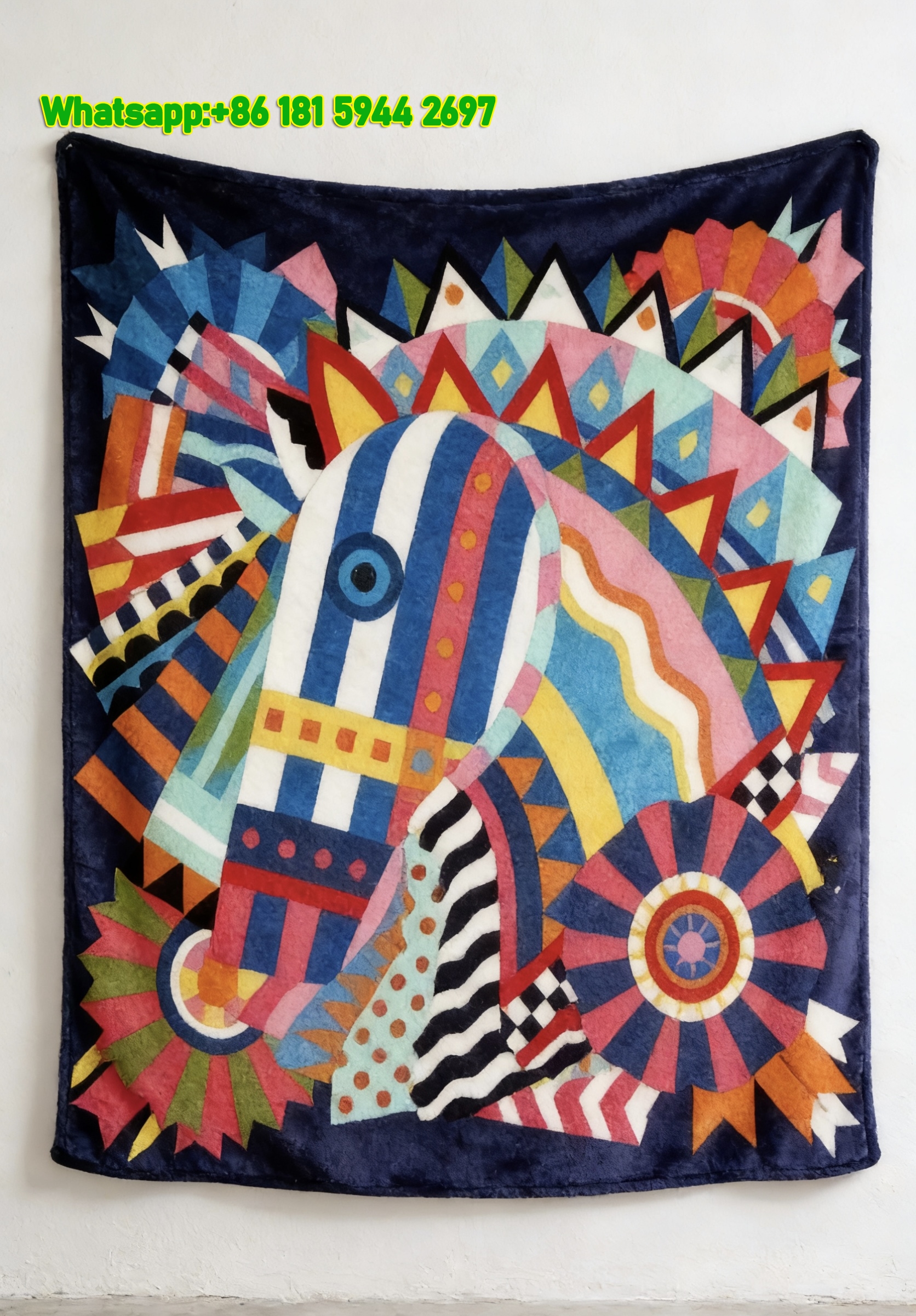 Hermes Luxury Scarf Print Collage Flannel Sofa Throw Blanket IMG_5341